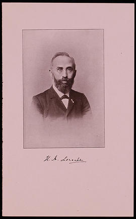 Lorentz Hendrik Antoon, ritratto