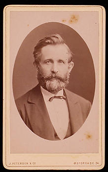 Zeuthen Hieronimus Georg, ritratto