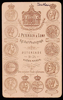 Zeuthen Hieronimus Georg, ritratto